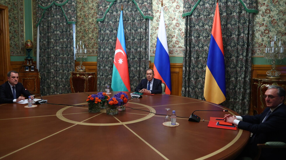 Азербайджан и Армения се договориха за прекратяване на огъня в Нагорни Карабах