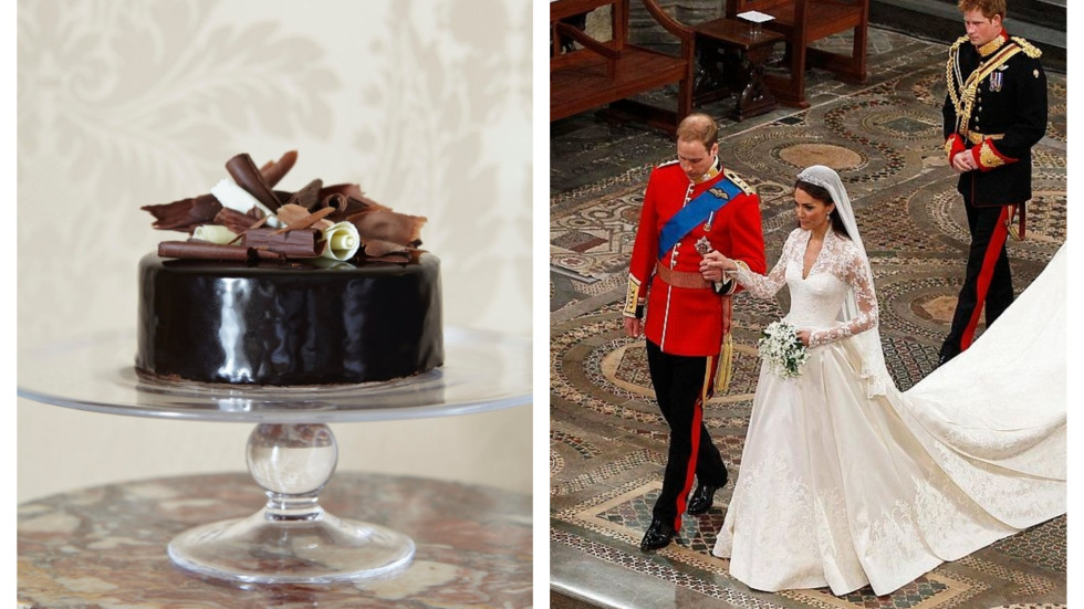 Разкриха кралската рецепта за сватбената торта на Кейт Мидълтън и принц Уилям