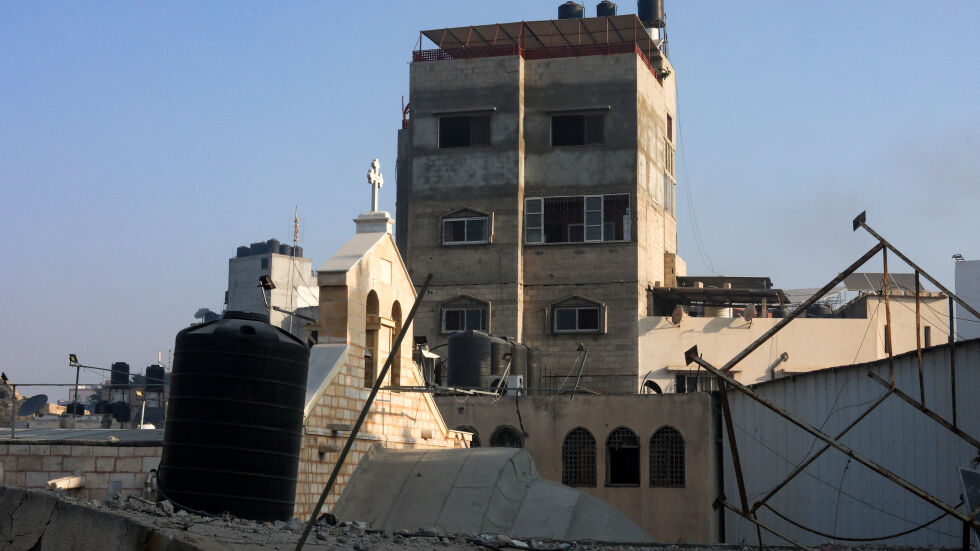 Йерусалимската патриаршия: Гръцката църква в Газа е ударена от израелска ракета