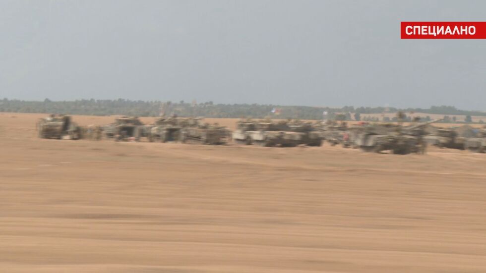 На 2 км от Ивицата Газа: bTV влезе при сухопътната войска на Израел (ВИДЕО и СНИМКИ)