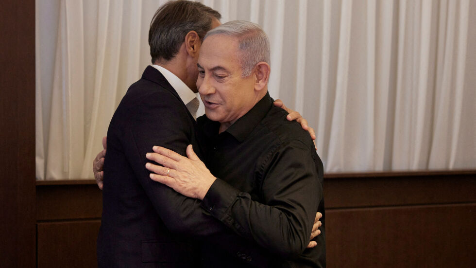 „Идвам не само като съюзник, но и като истински приятел“: Мицотакис се срещна с Нетаняху (СНИМКИ и ВИДЕО)