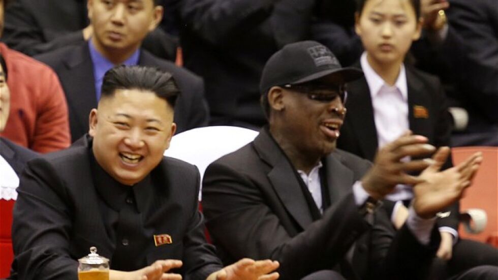 Денис Родман се завръща при "приятеля Ким" в Северна Корея