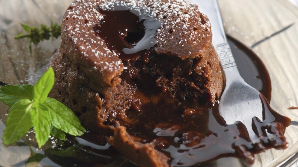 Лава кейк, по-известен като шоколадово суфле