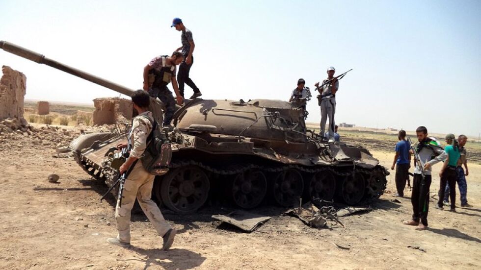 Кюрдски бойци са били атакувани с химическо оръжие в Ирак