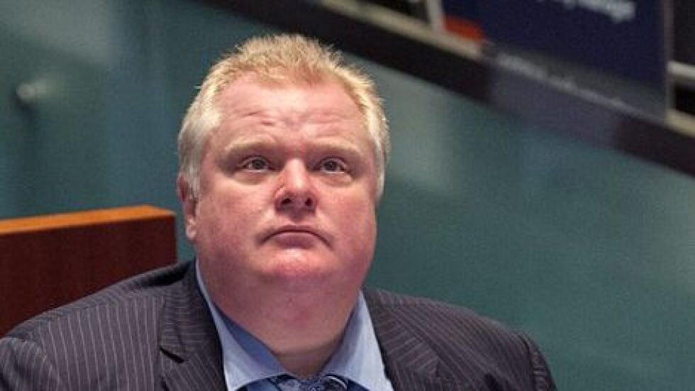 Скандалният кмет на Торонто няма да се кандидатира за втори мандат