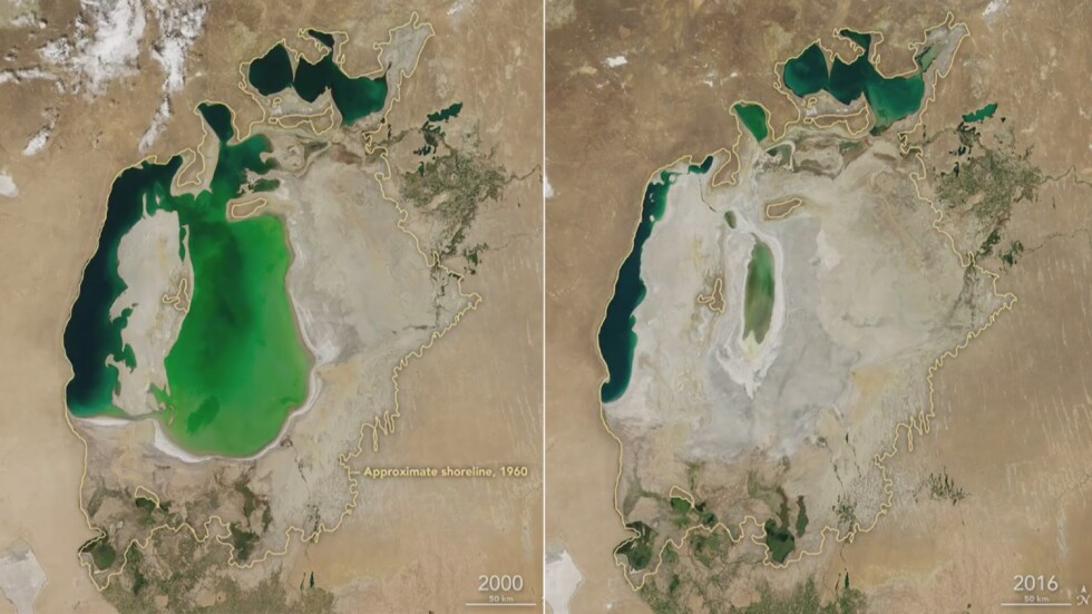 Аралско море изчезва (ВИДЕО)