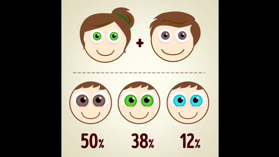 Какъв цвят очи ще има бебето ви? (видео)