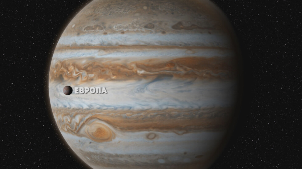 Възможно ли е да има скрит океан под повърхността на спътник на Юпитер?