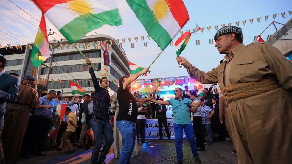90% от гласувалите на референдума в Кюрдистан искат независимост