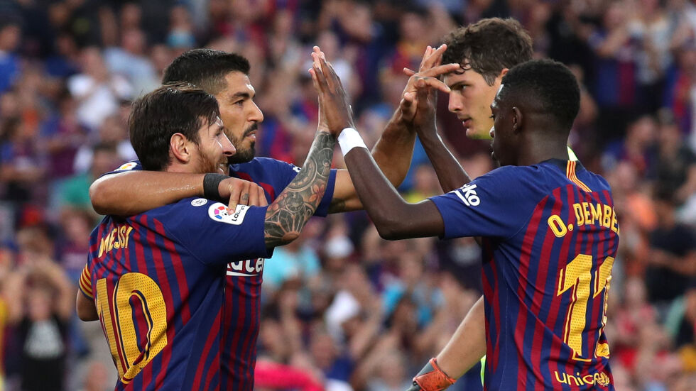 "Барселона" не пожали дебютанти. Вкара им 8 гола