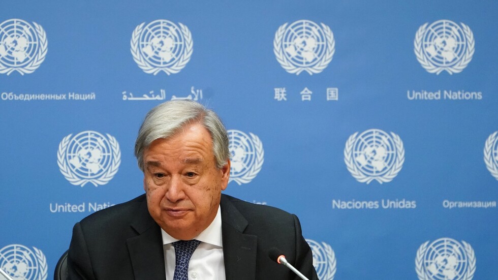 Генералният секретар на ООН отива в Москва: Той ще обсъди войната в Украйна с Путин