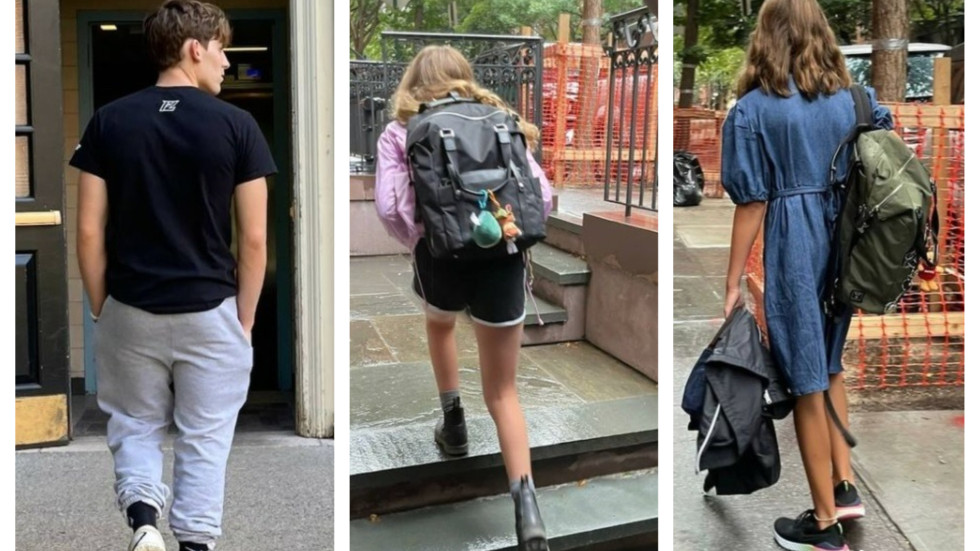 Сара Джесика Паркър сподели снимки на трите си деца, които тръгнаха на училище