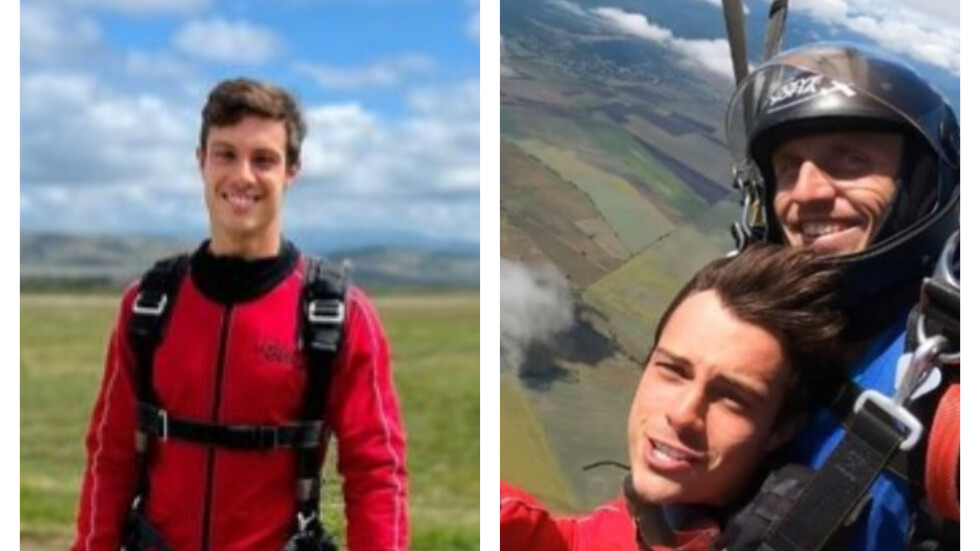 Филип Буков скочи с парашут със счупен крак (СНИМКИ)