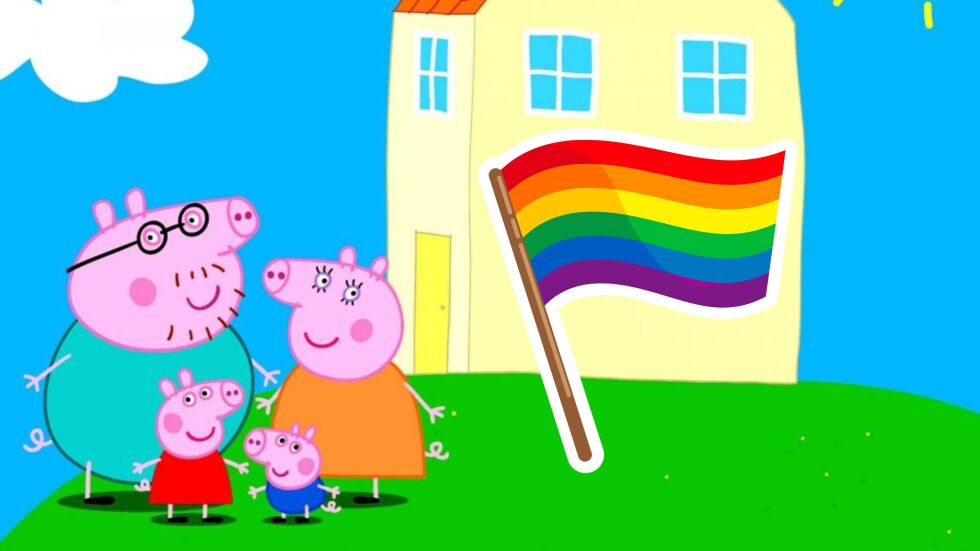 ЛГБТИ, грух! Лесбийска двойка се появи в поредицата за прасето Пепа