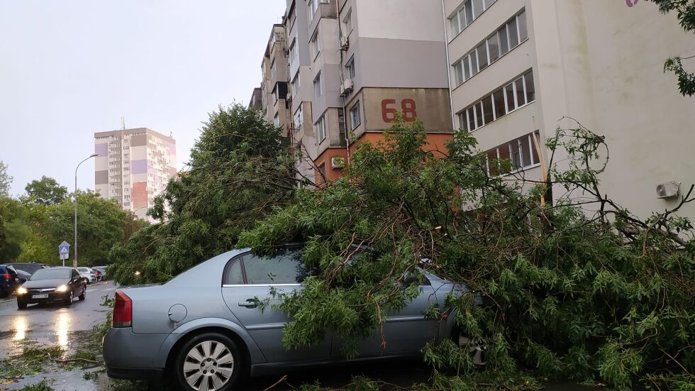 Бурята в Бургаско: 16-годишно момче и три жени са пострадали (СНИМКИ)