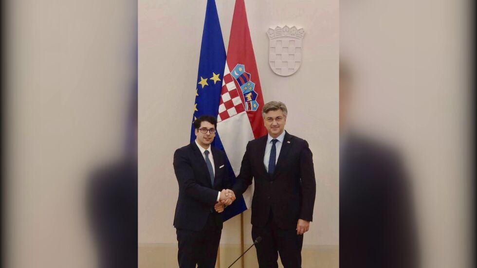 Министър Пеканов се срещна с хърватския премиер 