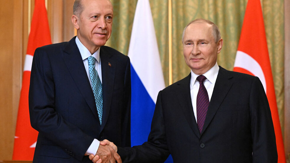 Ердоган: Турция ще продължи да развива отношенията си с Русия в сферата на природния газ