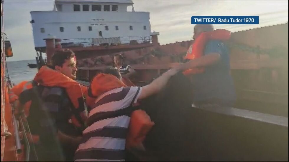 Експлозия на товарен кораб в Черно море, плаващ под флага на Того