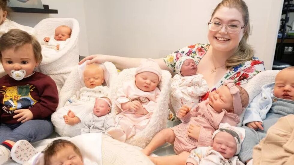 Жена се подготвя да бъде майка, като се грижи за 13 бебета. Първото купува за 300 долара