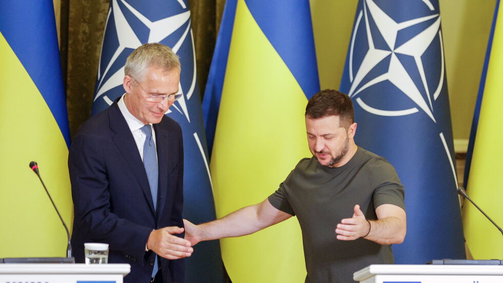 Володимир Зеленски: Членството на Украйна в НАТО е въпрос на време