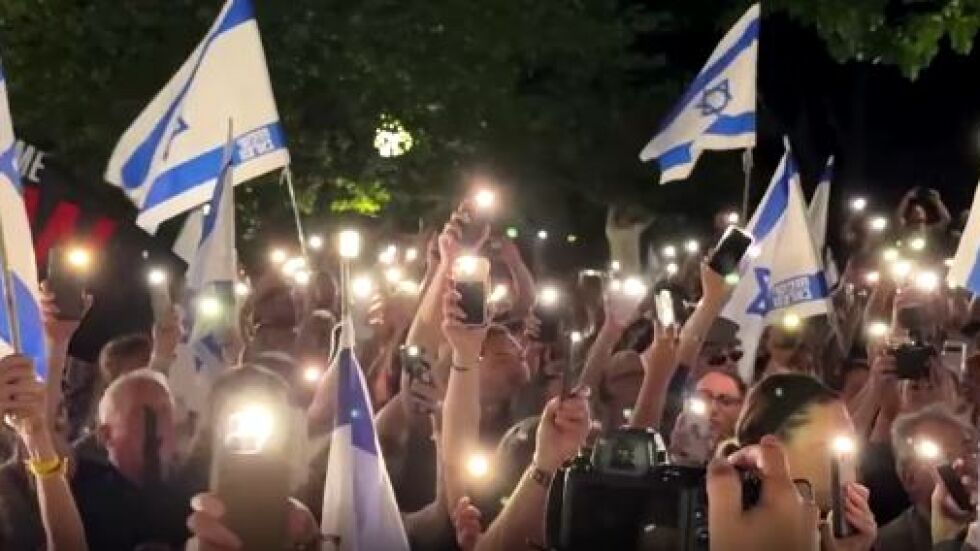  „ Чували с трупове, вместо договорка “: Масови митинги в Израел с искане за съглашение с „ Хамас “ 