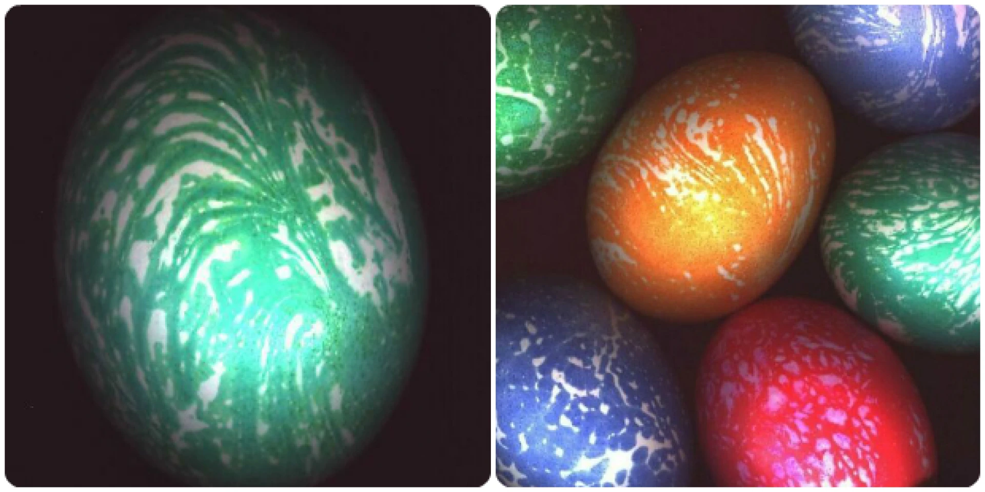 8 оригинални начина за боядисване на яйца