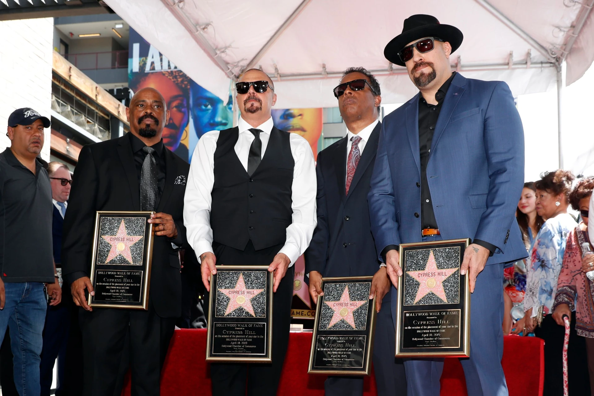 Cypress Hill със звезда на Алеята на славата в Холивуд