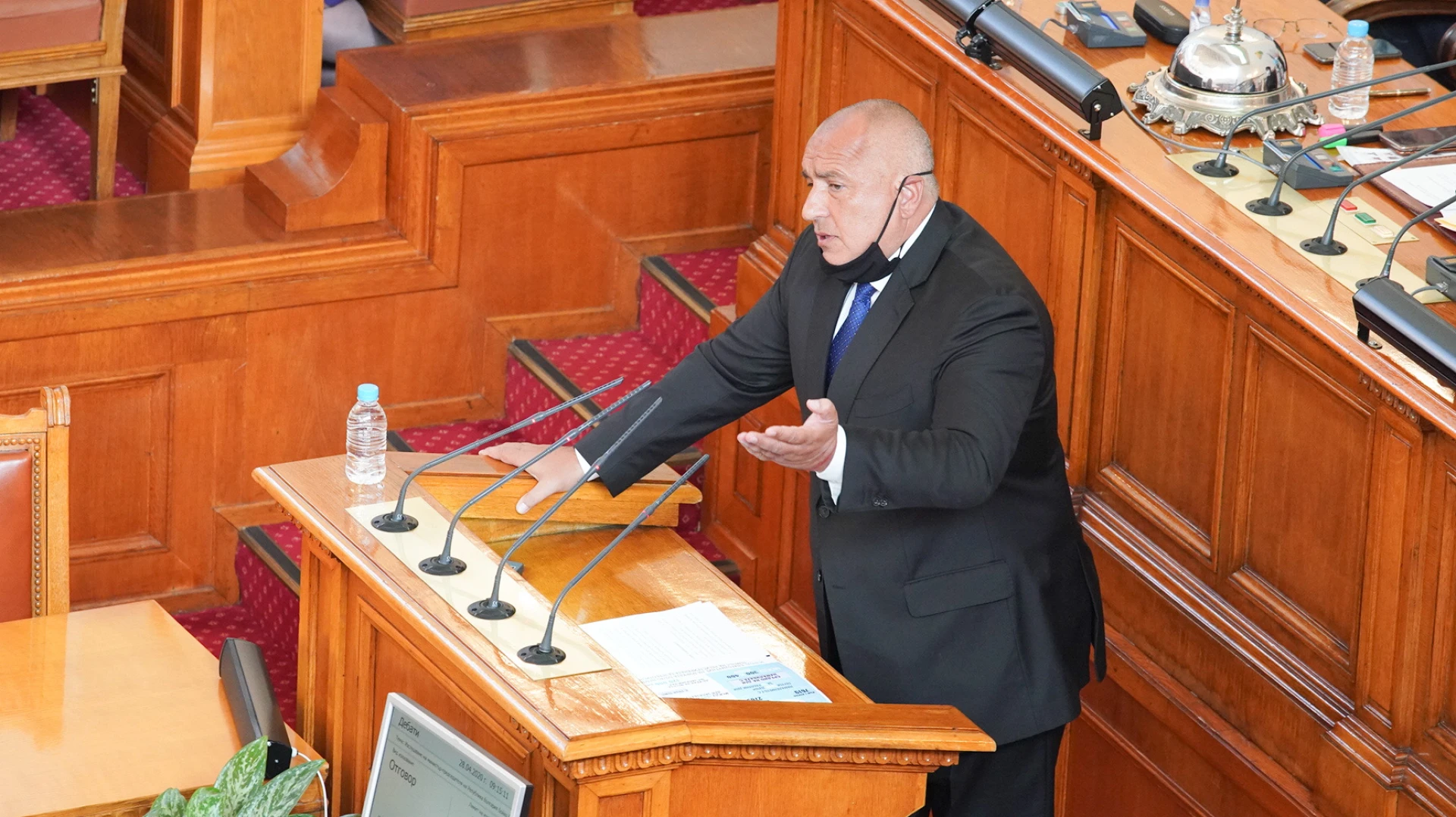Изслушване на премиеръ Бойко Борисов в парламента