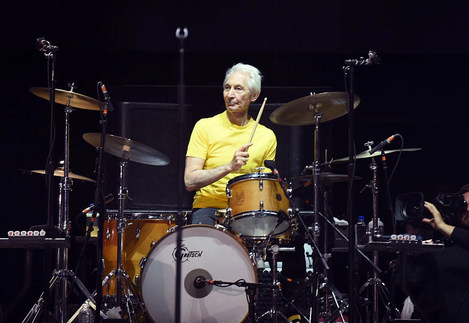„Велик барабанист“: Звезди от цял свят отдават почит на Чарли Уотс от Rolling Stones