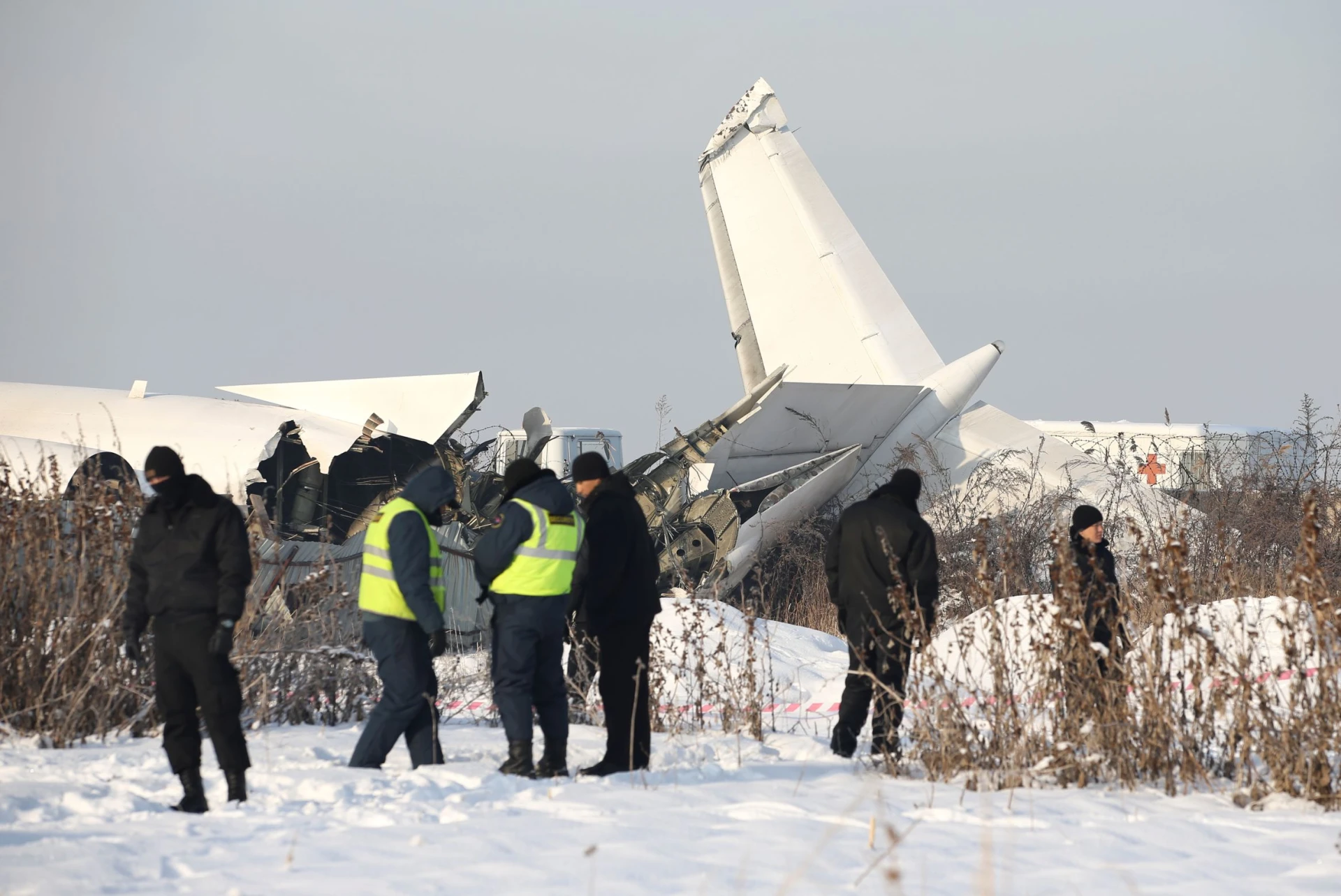 Самолет катастрофира в Казахстан
