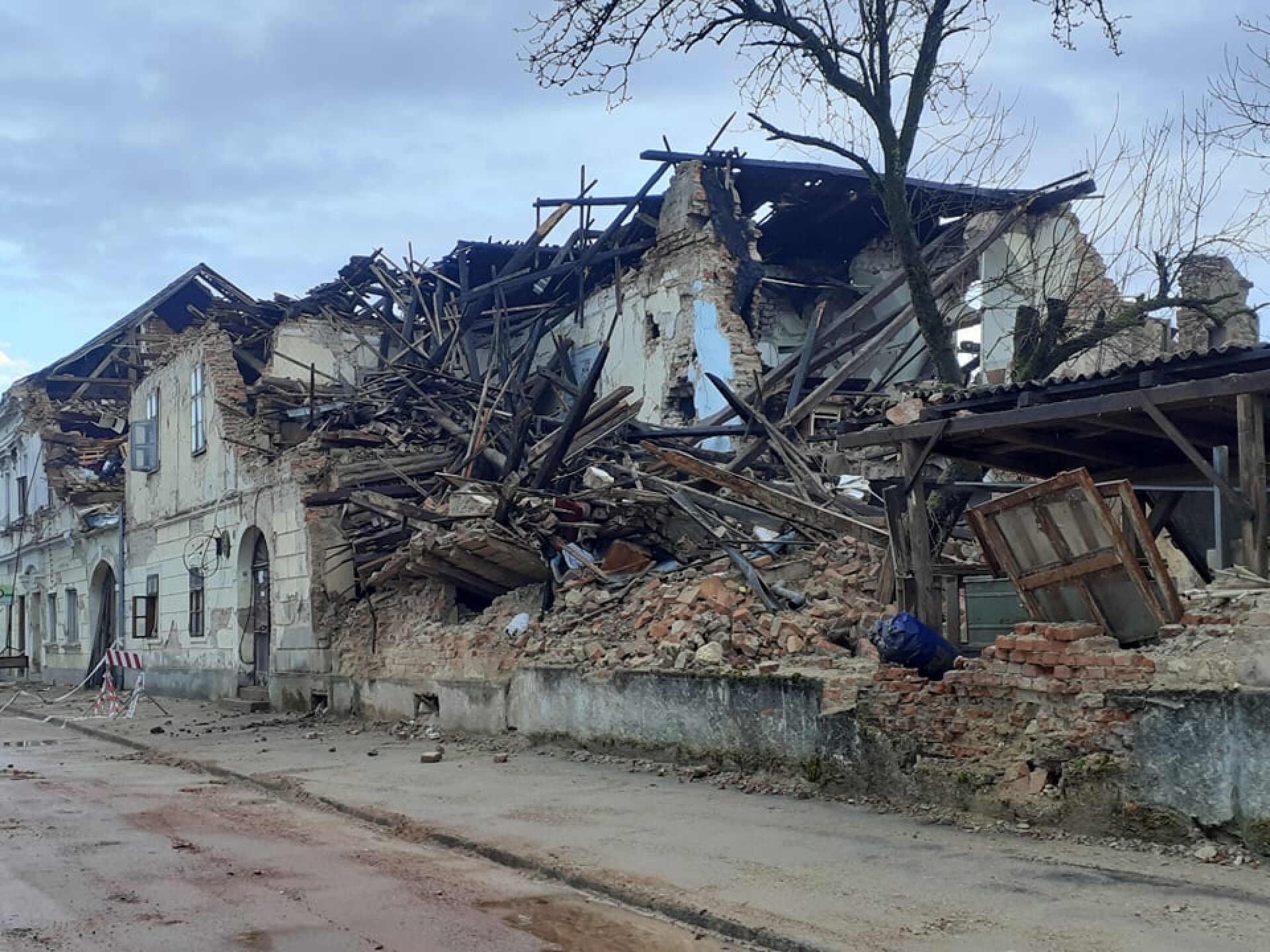 Земетресението в Хърватия