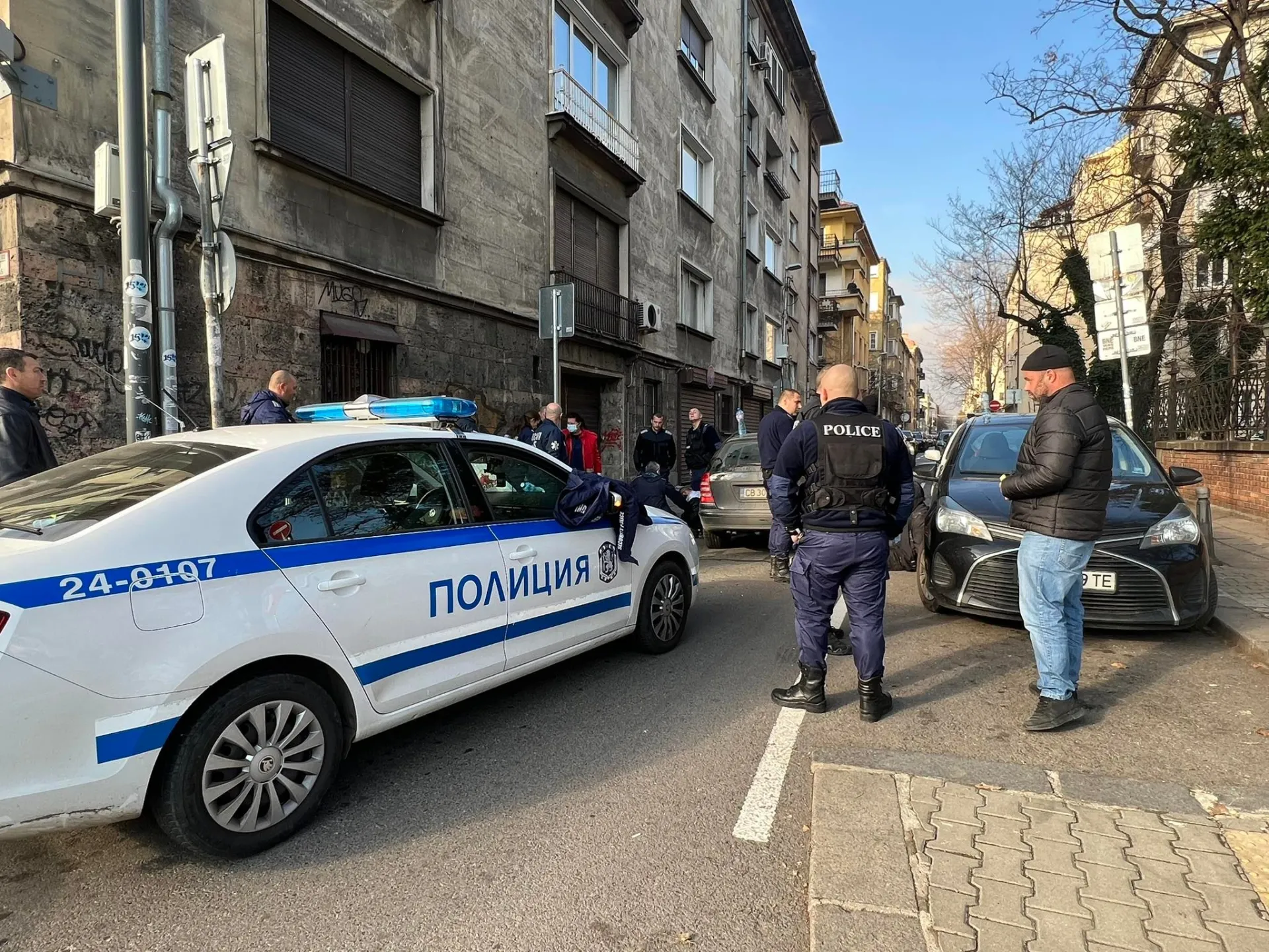 Арести в центъра на София