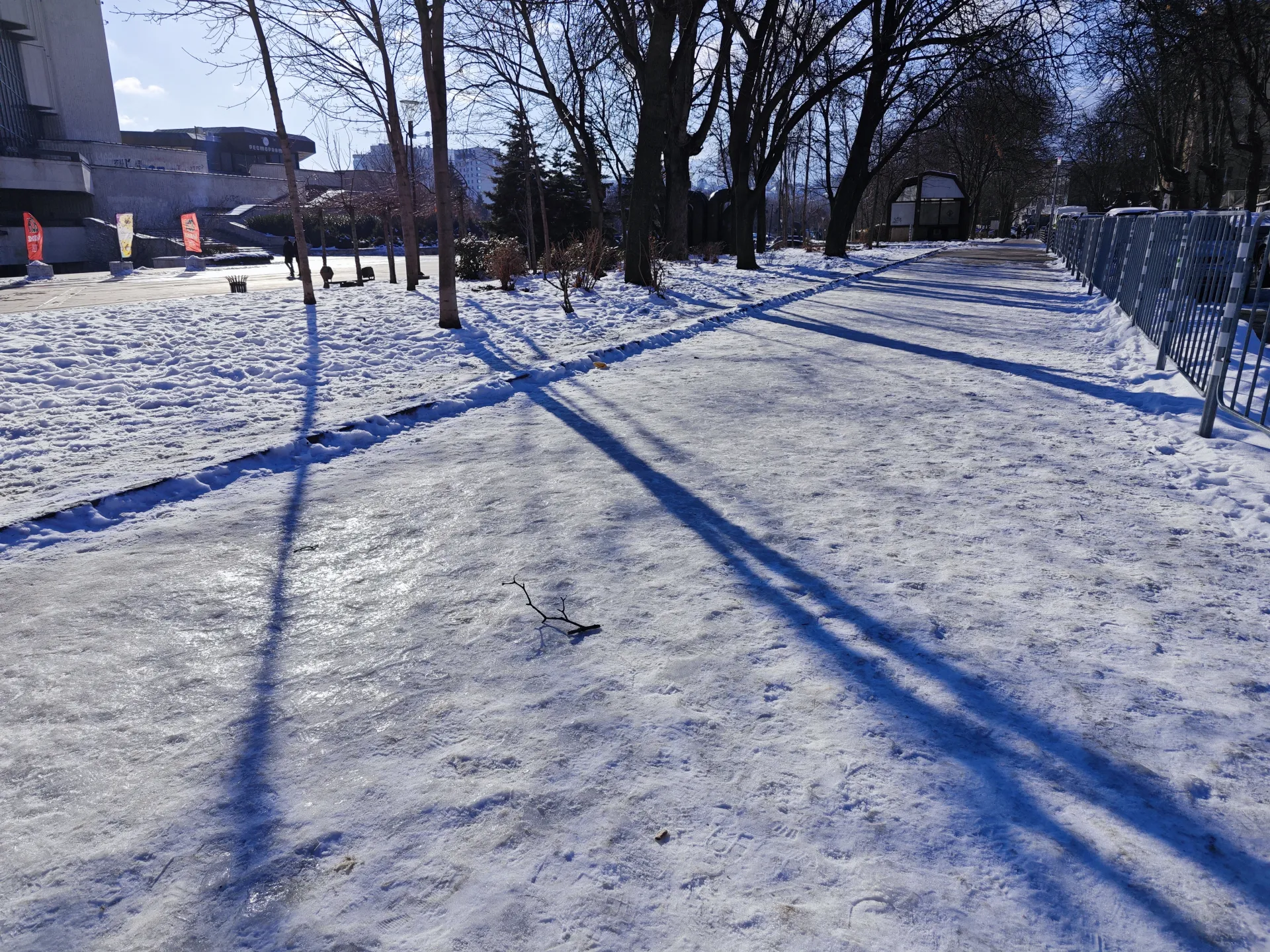  Непочистени тротоари в София 