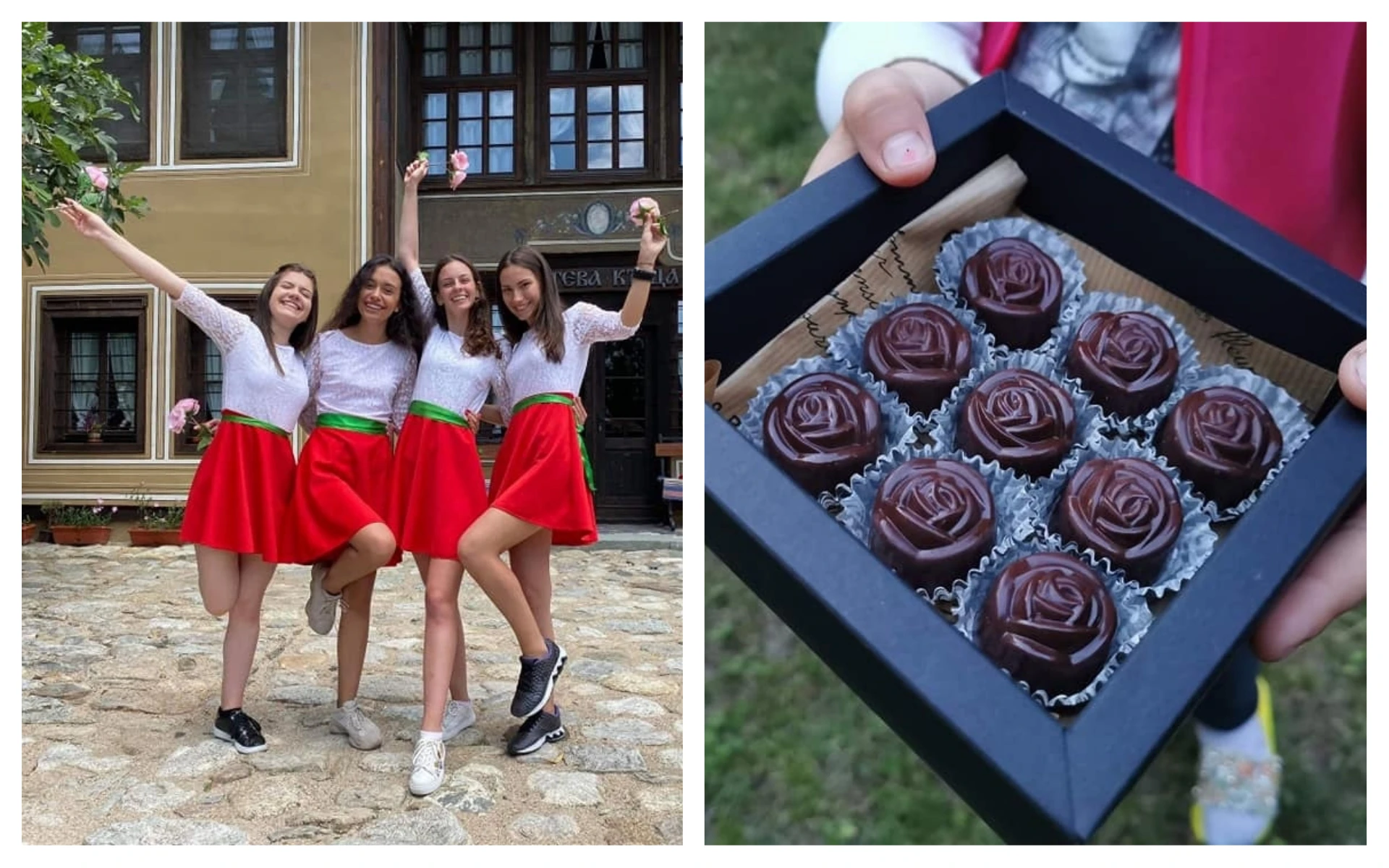 Пет момичета от Карлово отглеждат 4 дка рози и правят здравословни шоколадови бонбони (ВИДЕО)