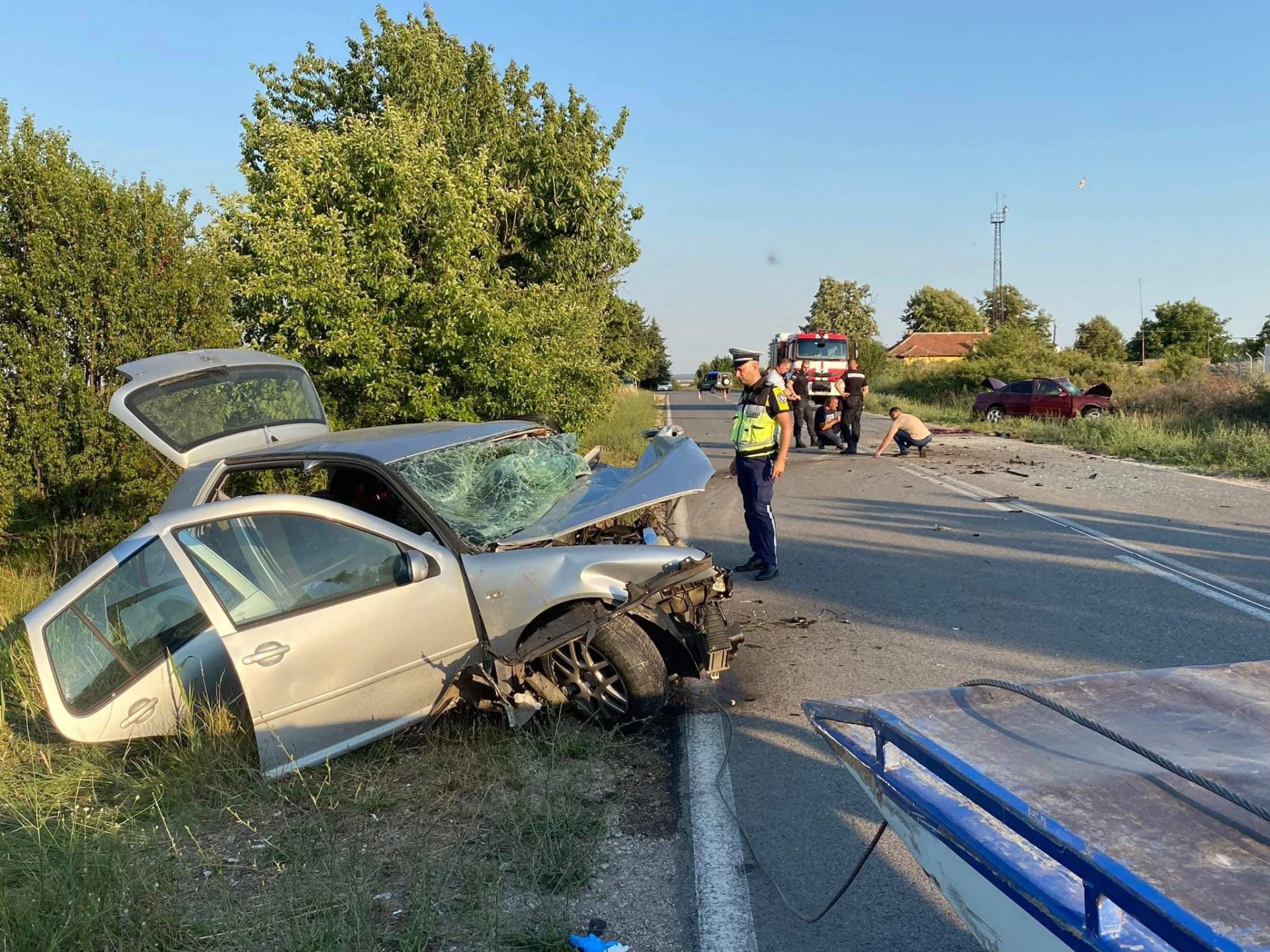 Петима загинаха при тежка катастрофа на пътя Плевен - Ловеч