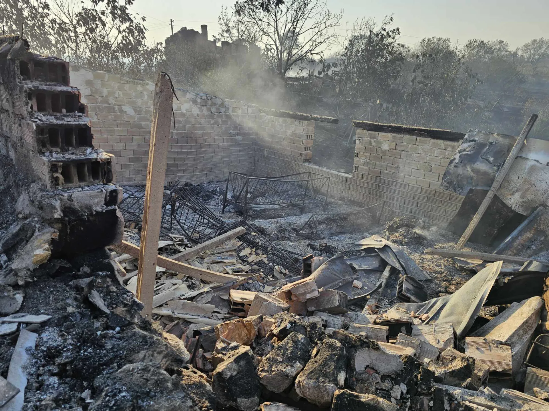  След пожара над Харманли 