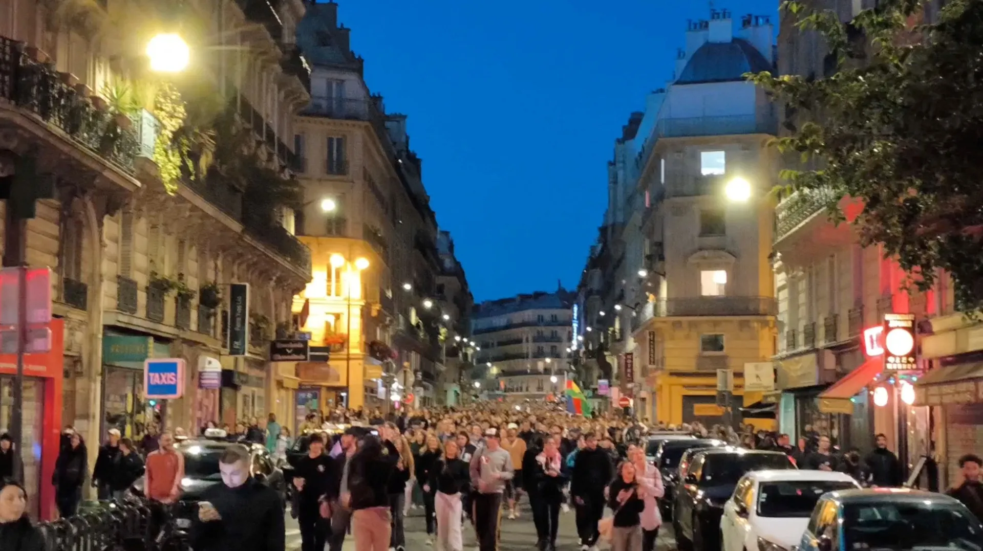  Франция митинг 