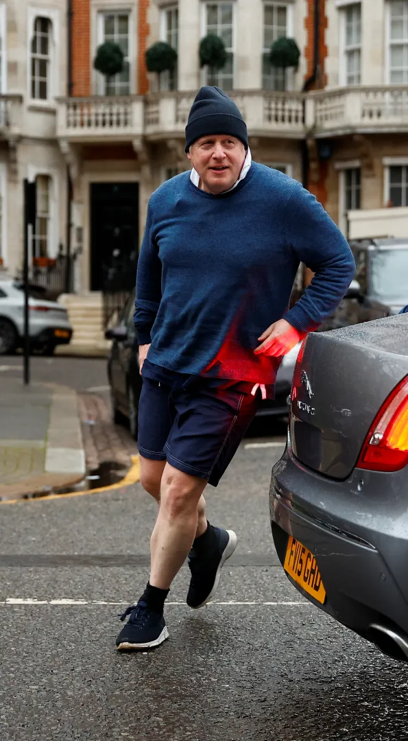 Борис Джонсън тича всяка сутрин