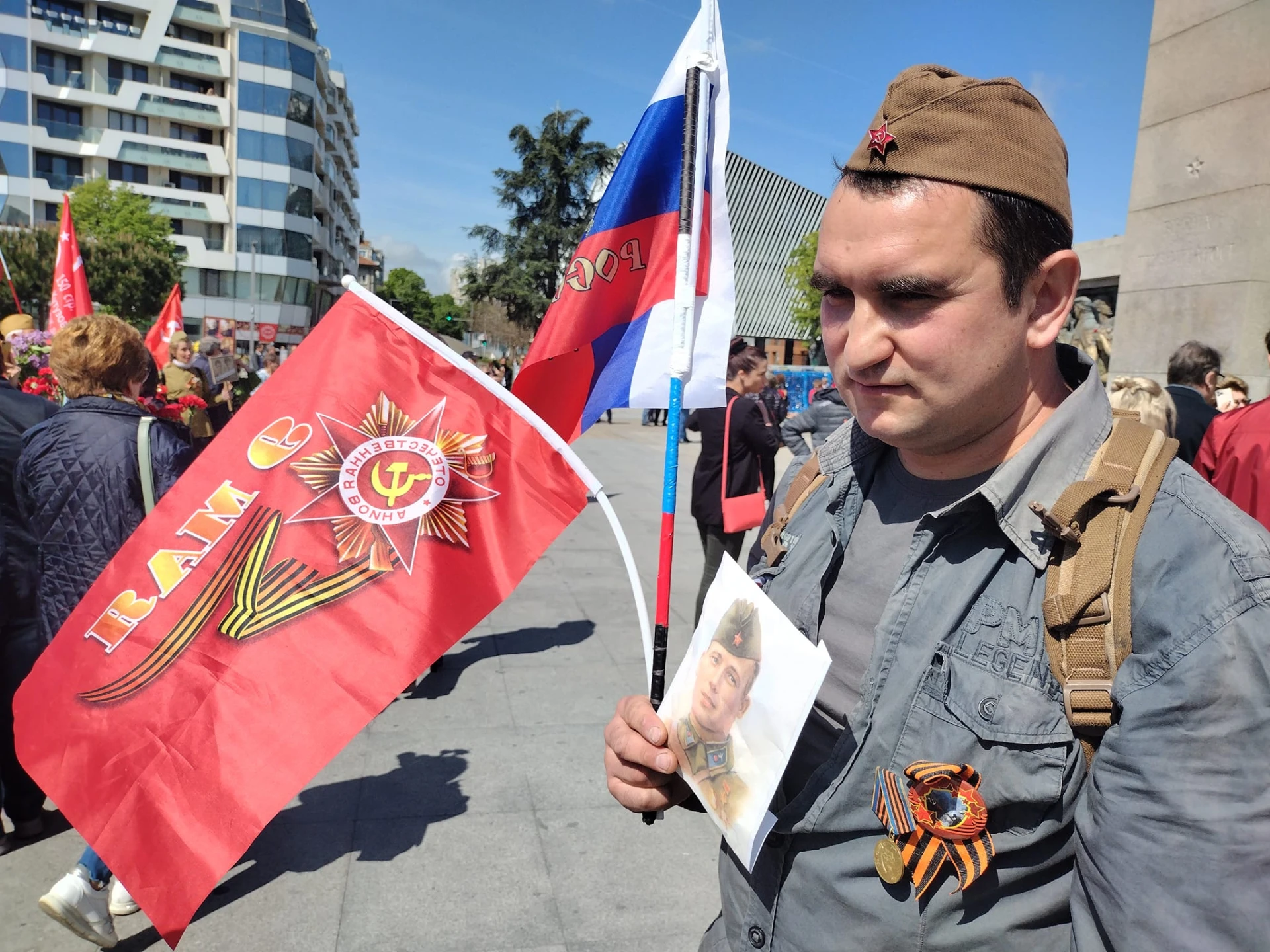 Шествие на "Безсмъртния полк" в Бургас