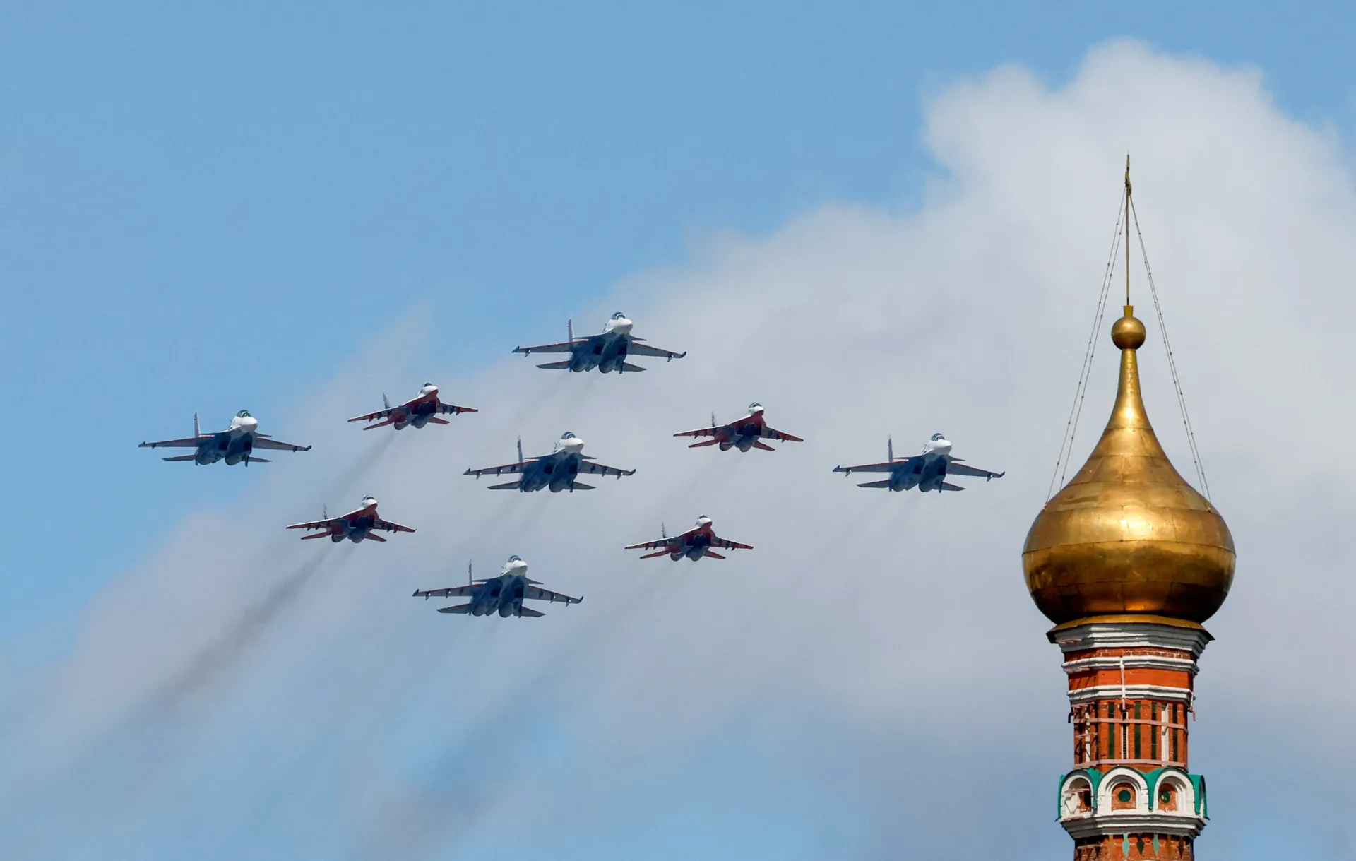 Генерална репетиция за парада в Москва