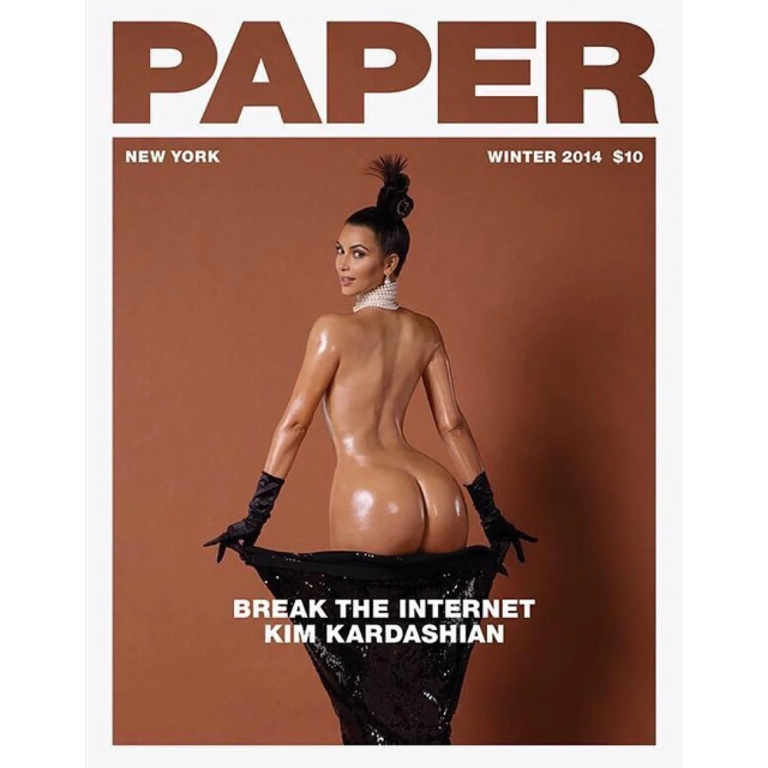 И Ким Кардашиян вече има голи снимки в интернет... доброволно (СНИМКИ)
