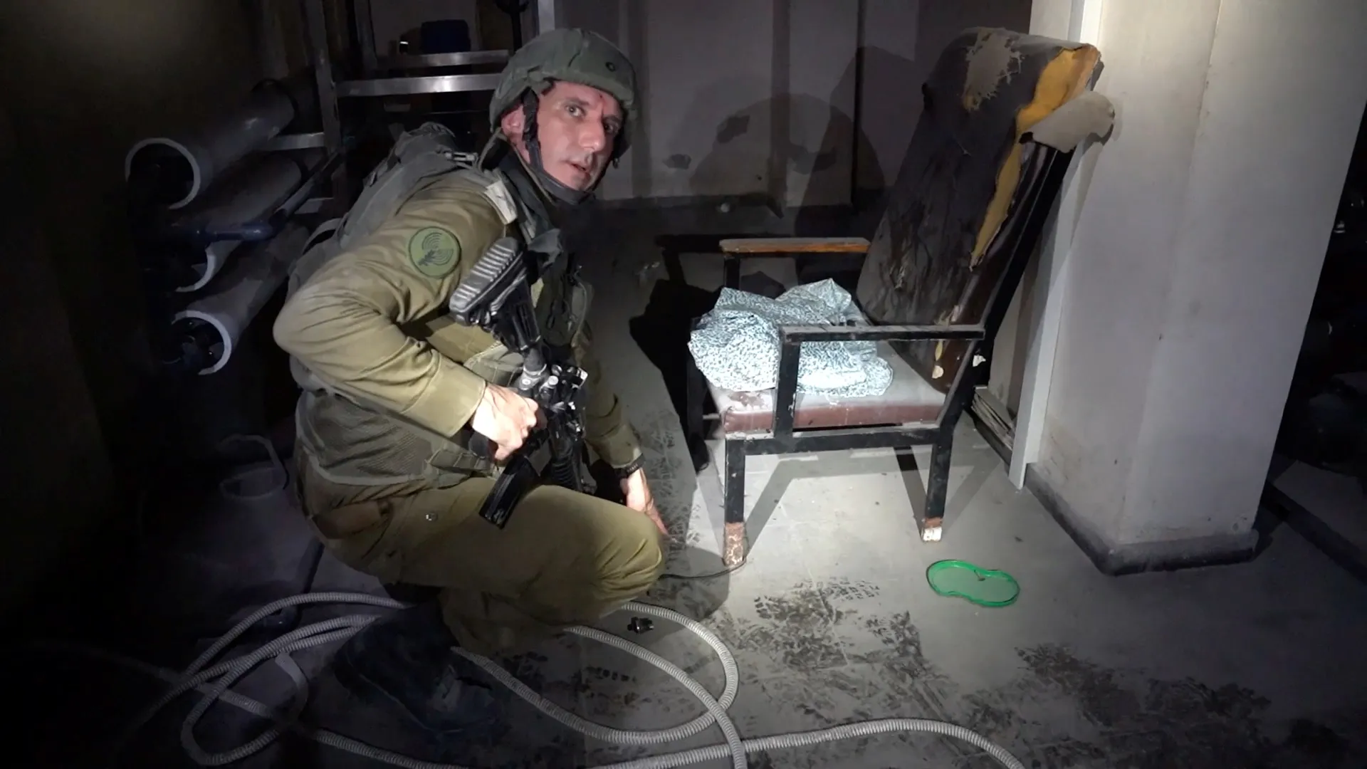 Израел разкри команден център на "Хамас" под боница в Газа