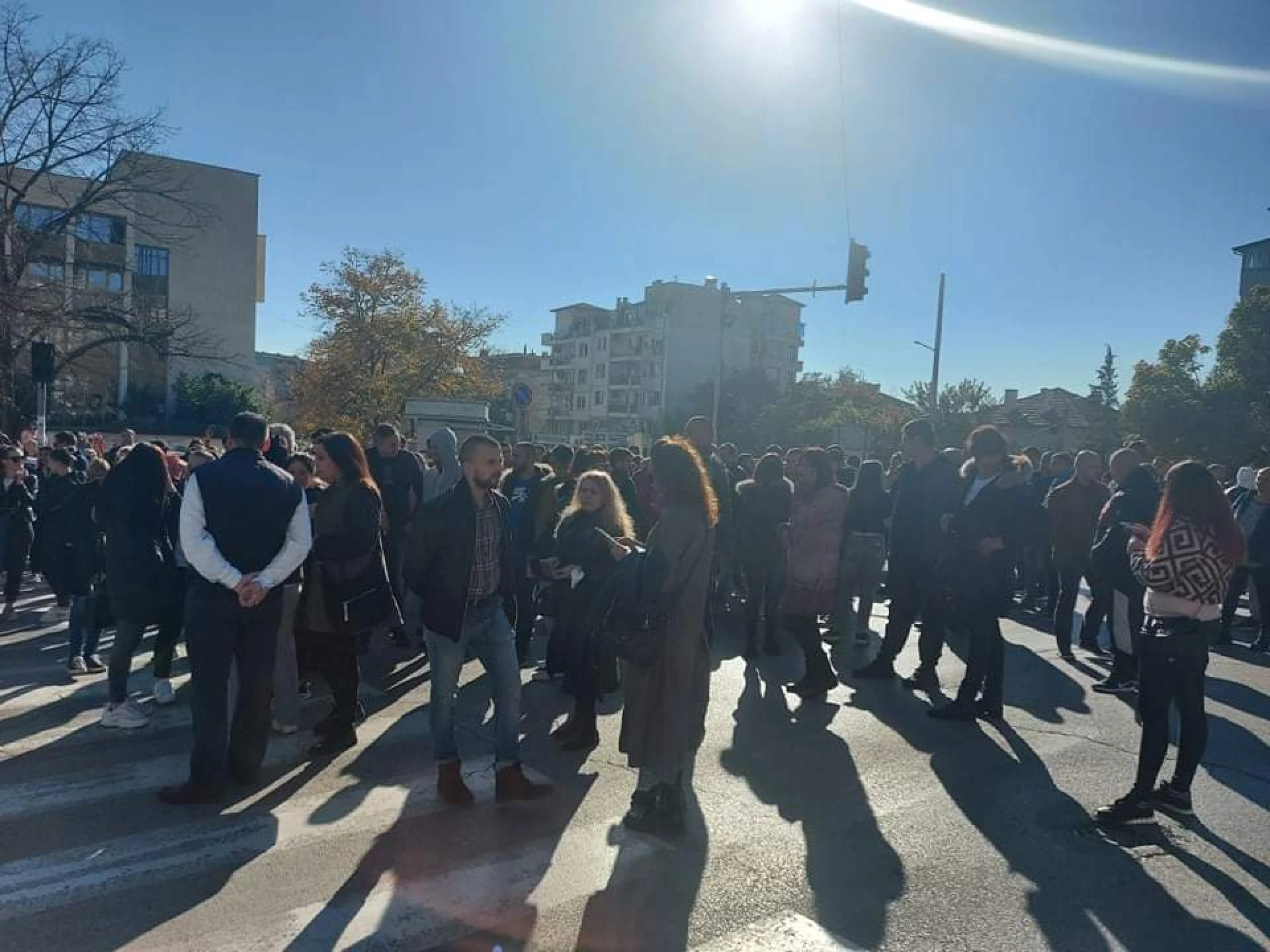 Протест на ресторантьорите в Благоевград