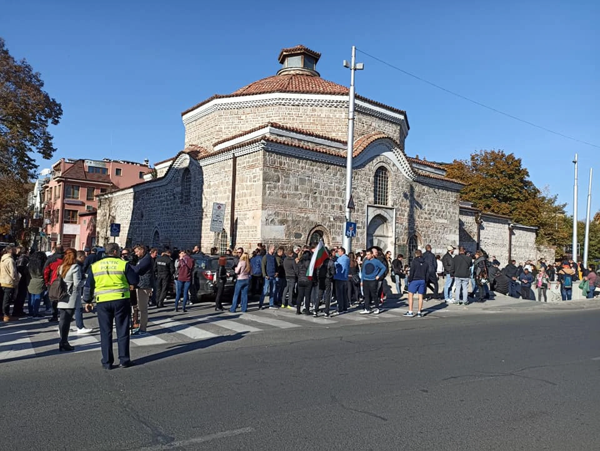 Протест на ресторантьорите в Пловдив