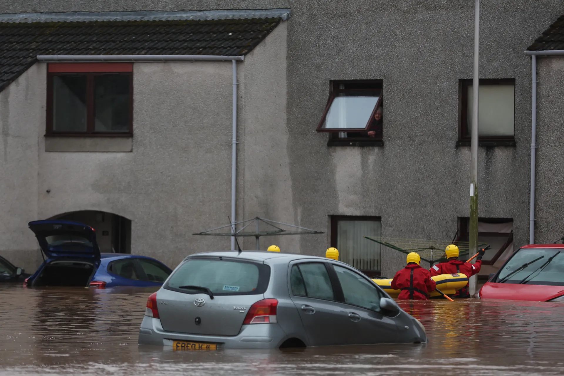  Източна Шотландия е пад вода 