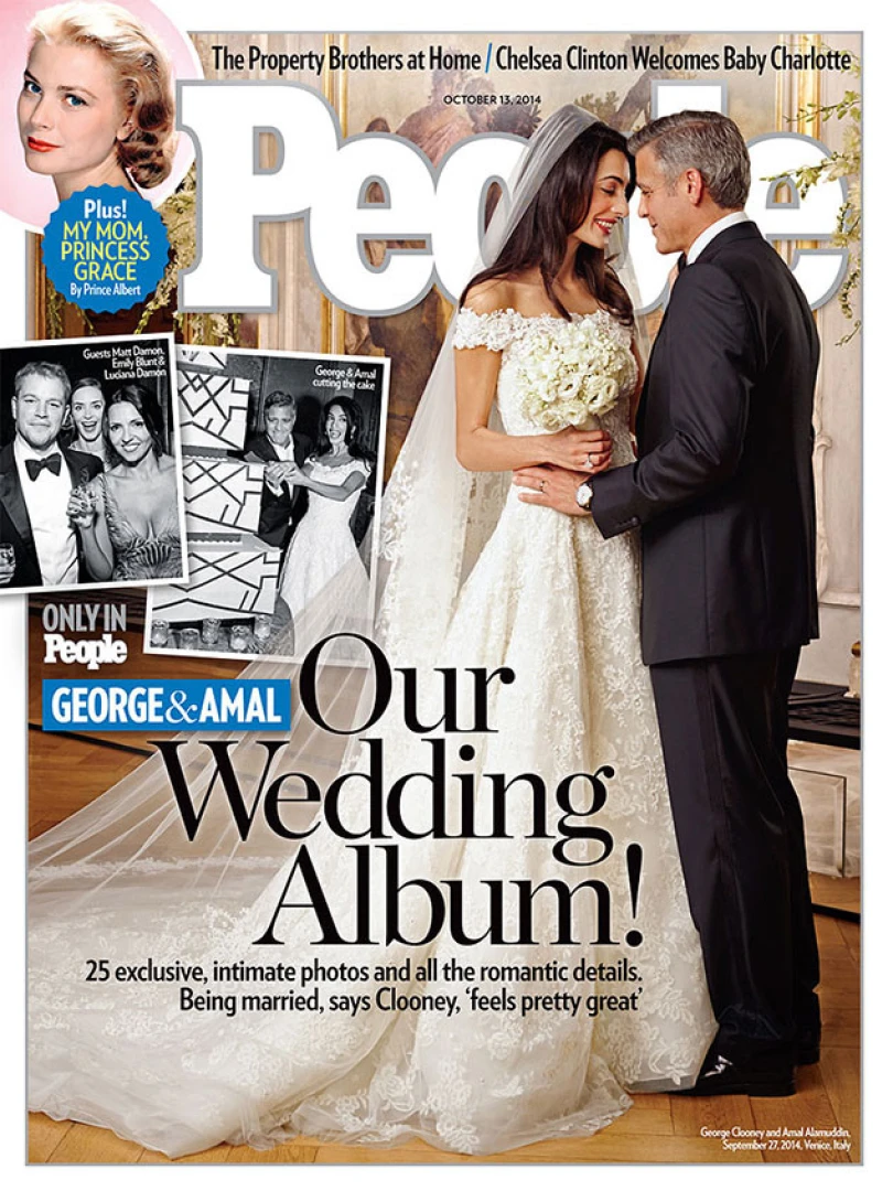 Джордж Клуни и Амал Аламудин се ожениха (СНИМКИ)