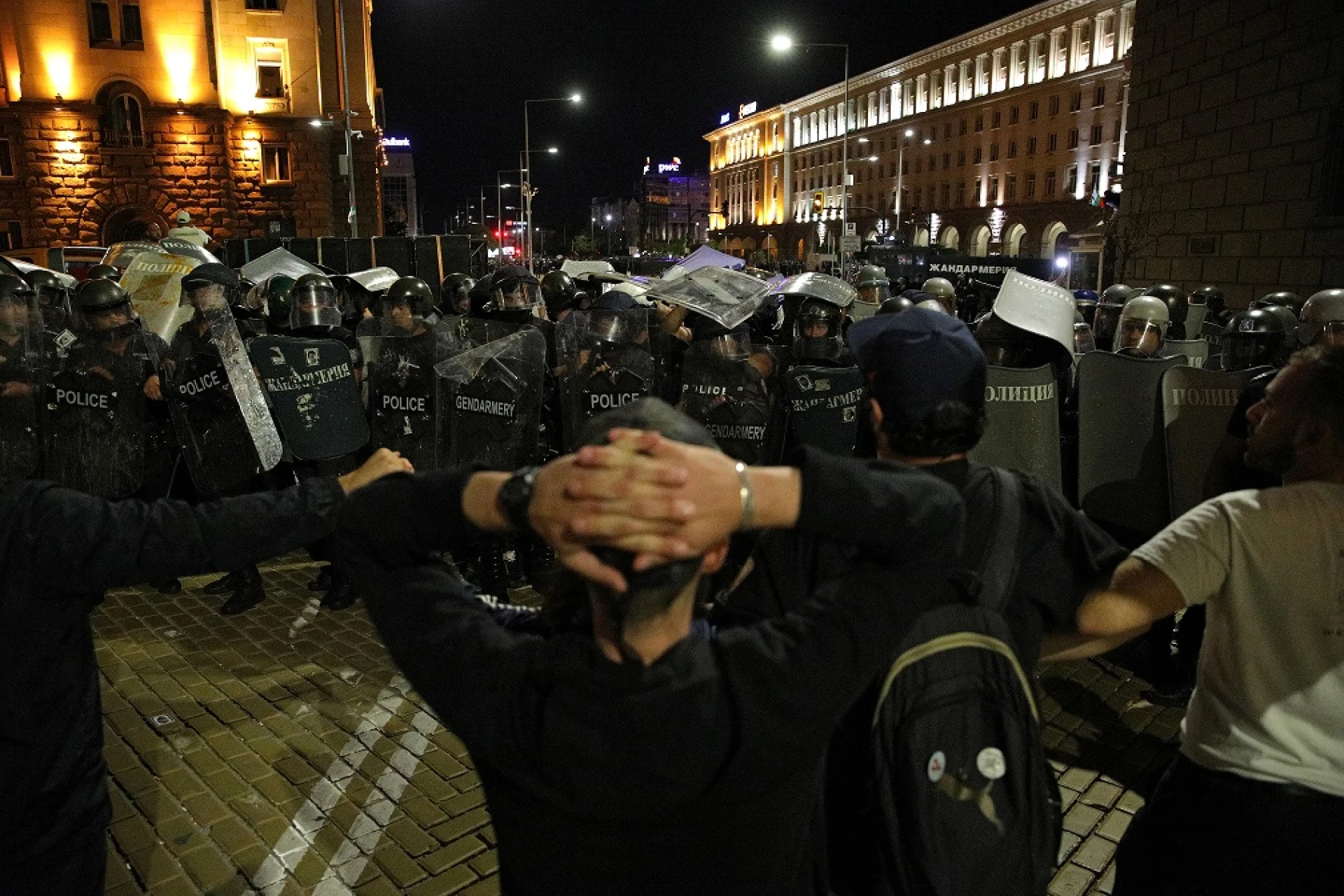 Антиправителствен протест - София, 02.09.2020 г.