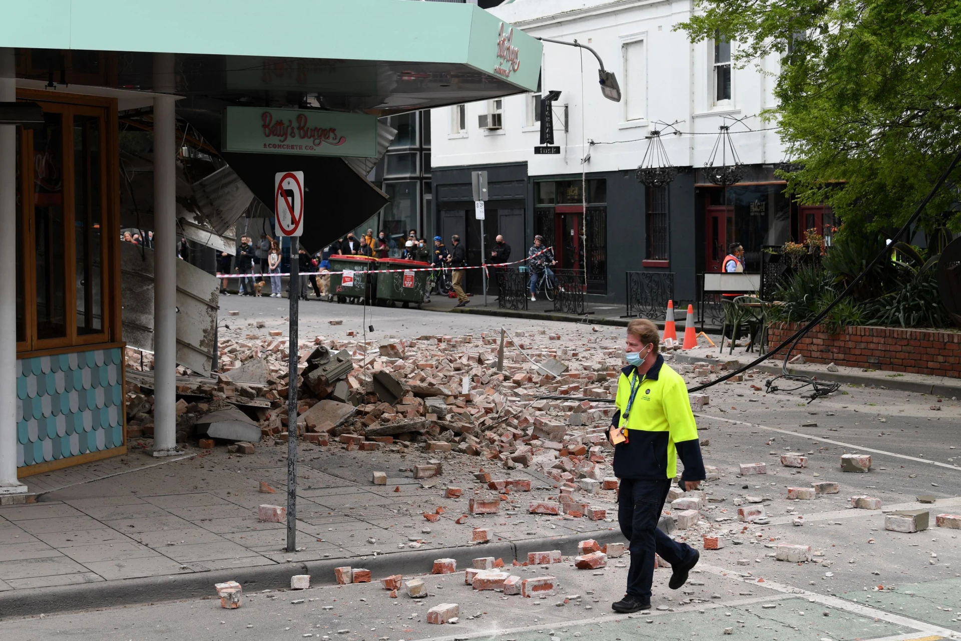 Земетресение в Австралия