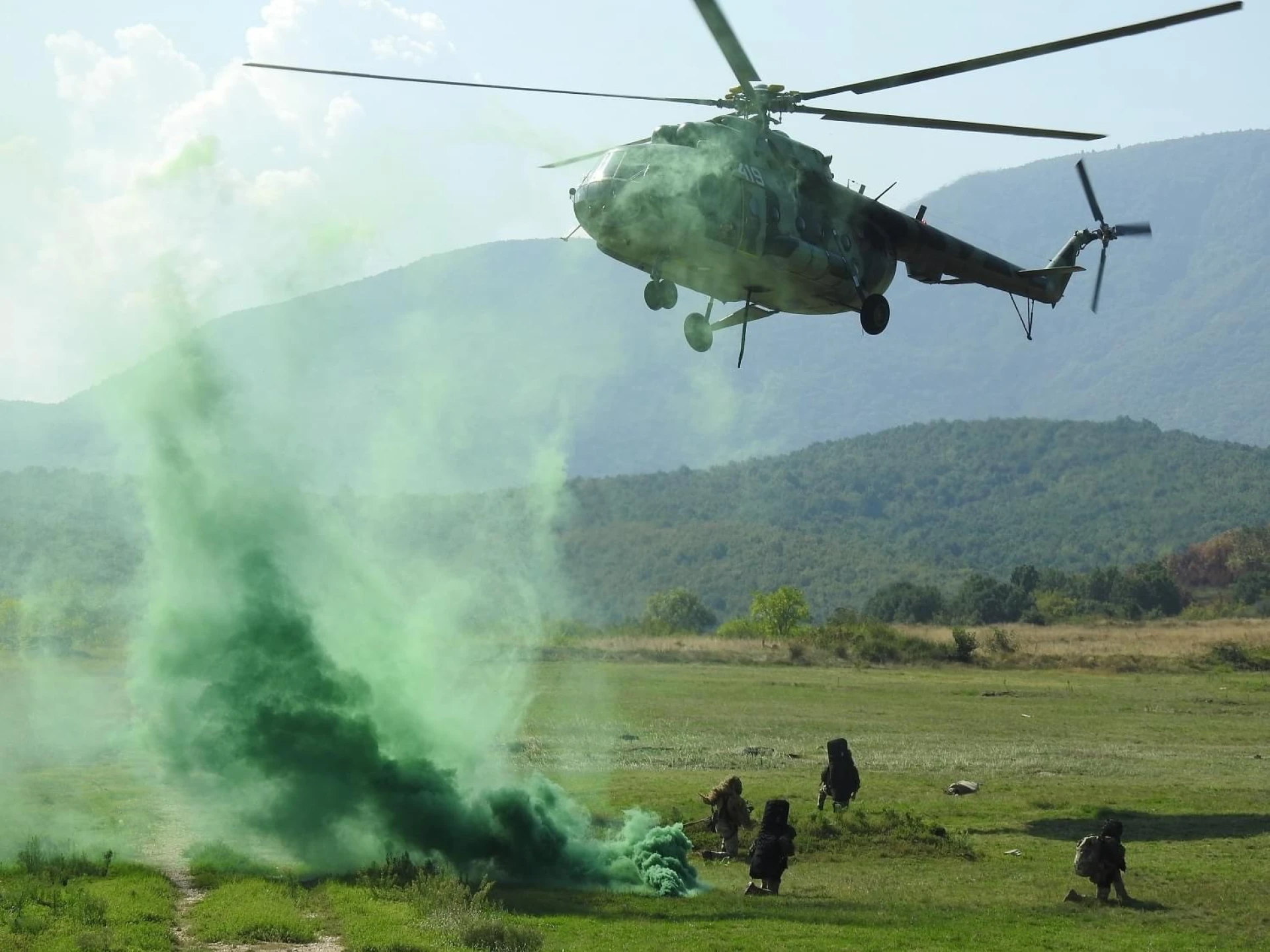 Съвместна подготовка на военнослужещи от България, Румъния и Гърция