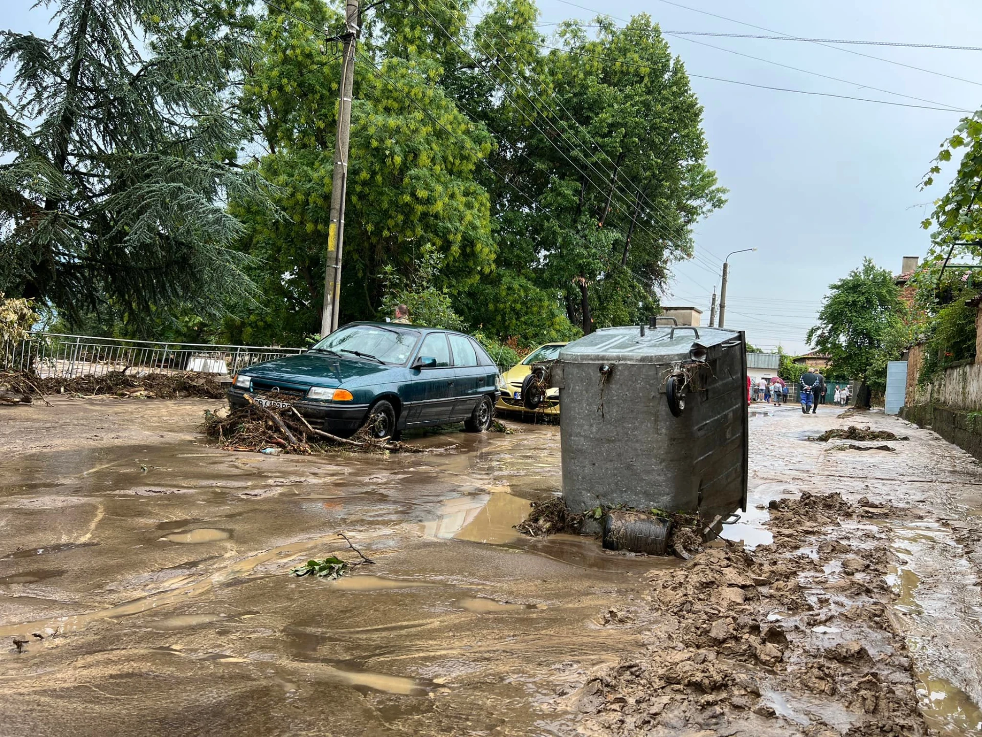 Наводнение в село Каравелово